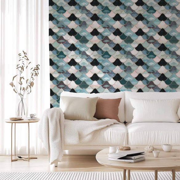 Living-Room-2—Elegant-Scales-Pattern-lr peel and stick wallpaper living room