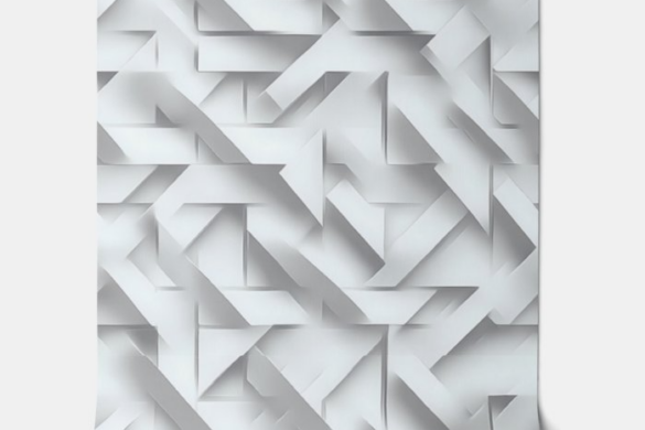 Modern Geometric Symphony Peel and Stick Wallpaper