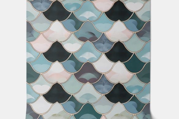Mosaic peel and stick wallpaper designs