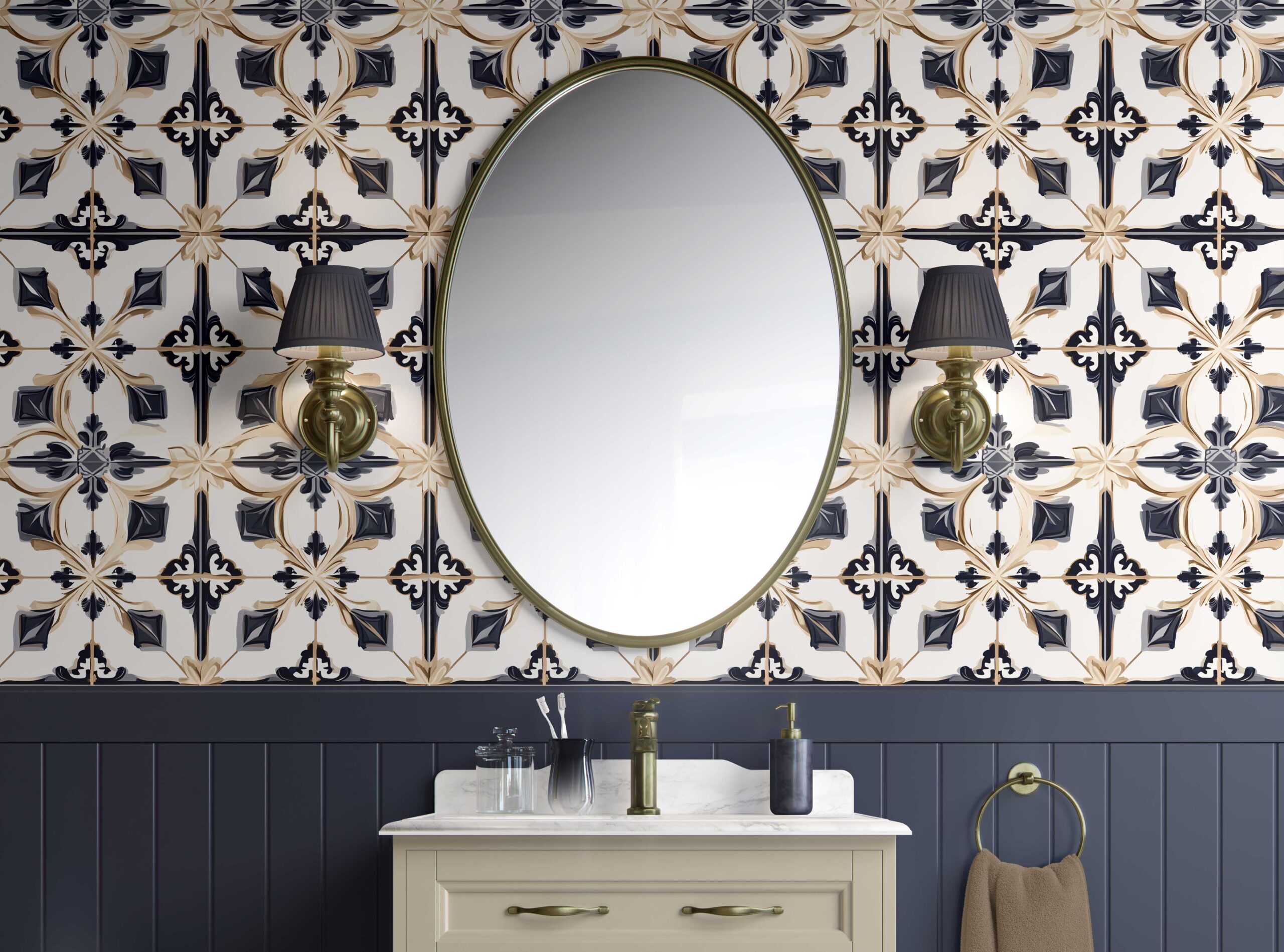 Noble Elegance Peel and Stick Wallpaper