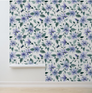 Botanical Breeze Wallpaper