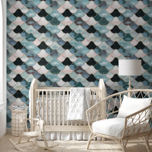 Wallpaper Scales 1 -5 best peel and stick wallpaper