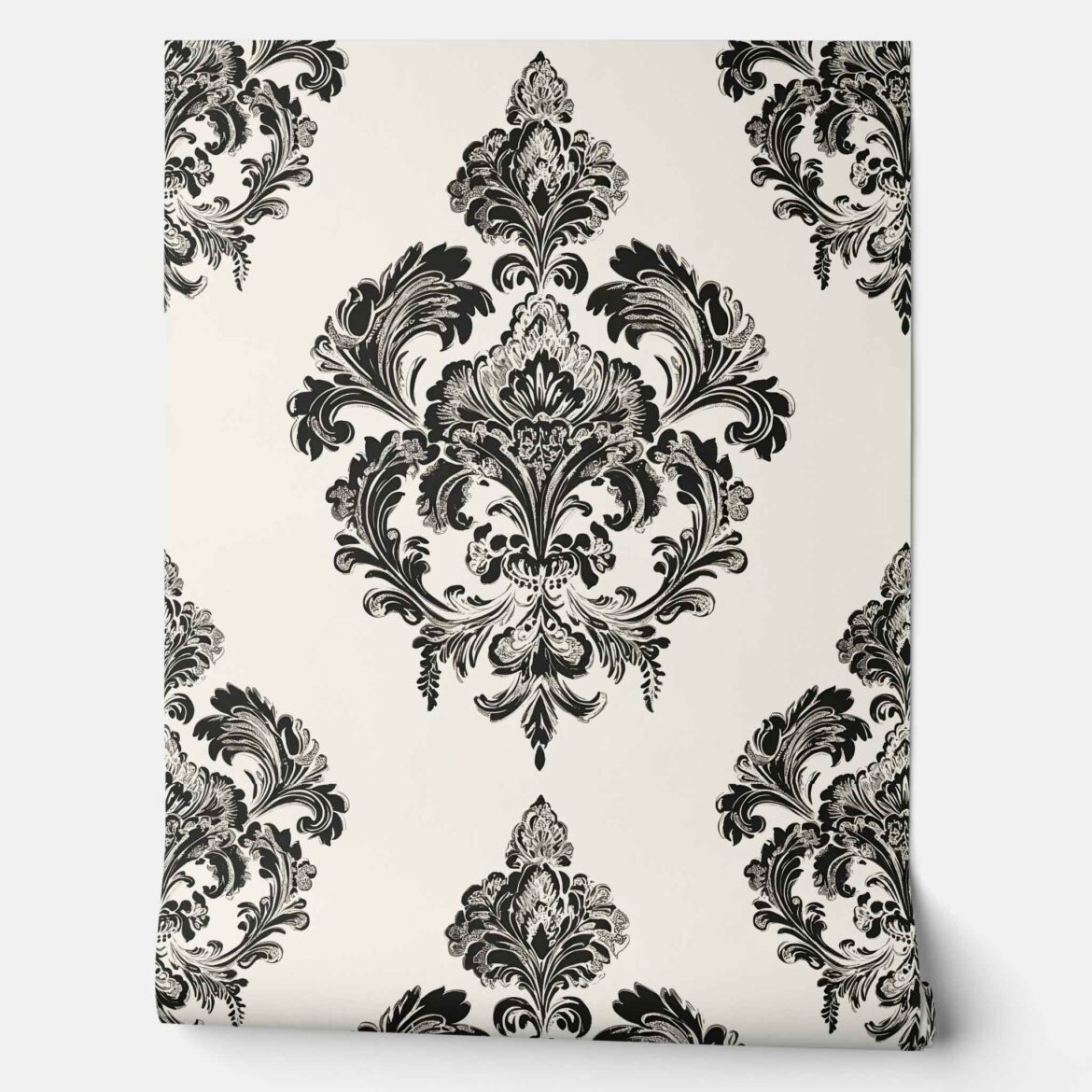 Vintage Baroque Elegance Peel and Stick Wallpaper