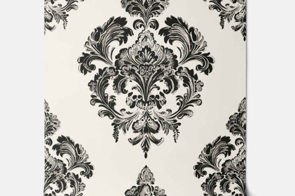 Vintage Baroque Elegance Peel and Stick Wallpaper