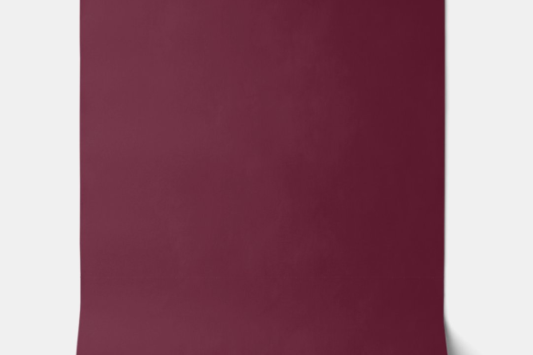 Rich Burgundy Minimalism - Burgundy - Modern Chic Peel and Stick Wallpaper