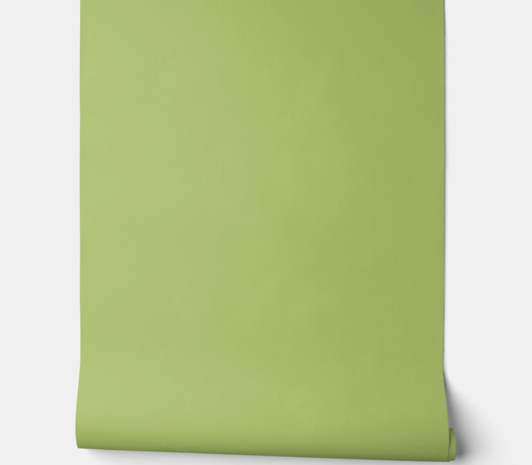 Lime Whisper - Light Green - Minimalist Peel and Stick Wallpaper