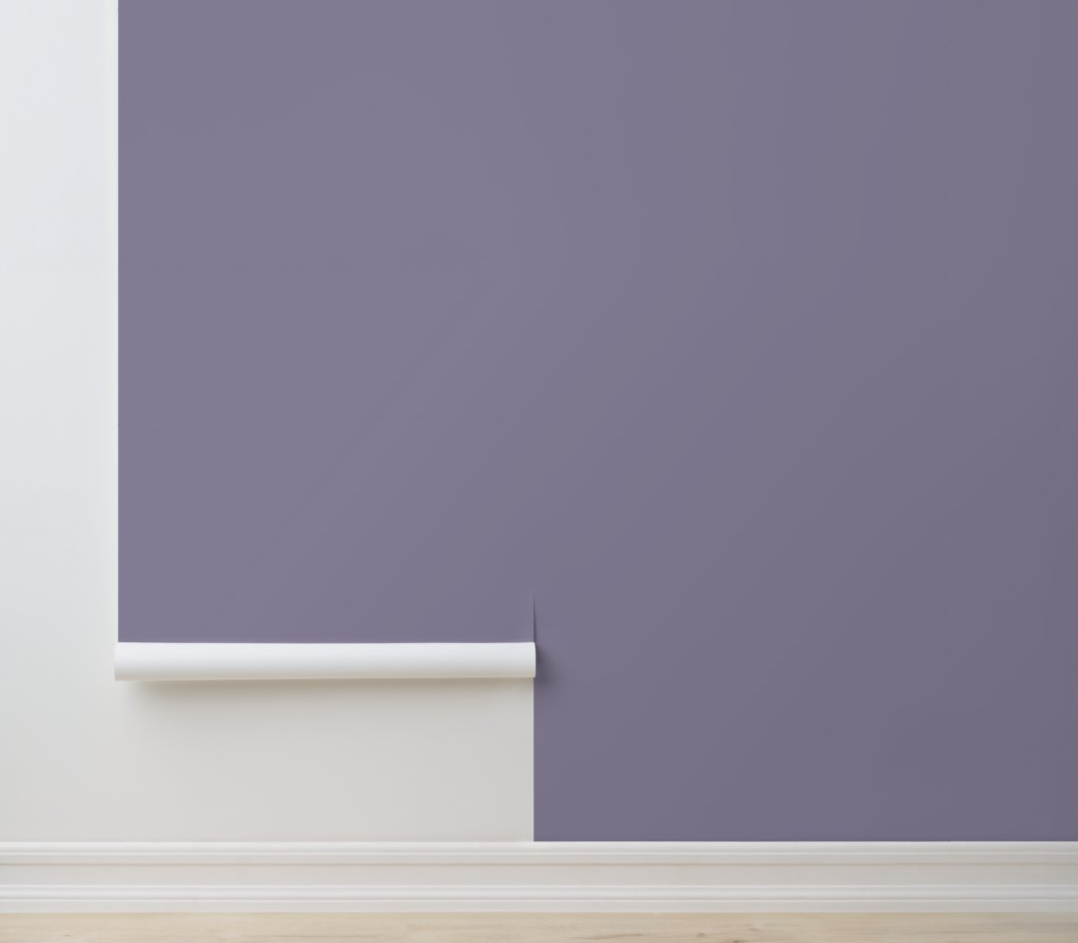 Light Periwinkle Serenity - Periwinkle - Pastel Chic Peel and Stick Wallpaper