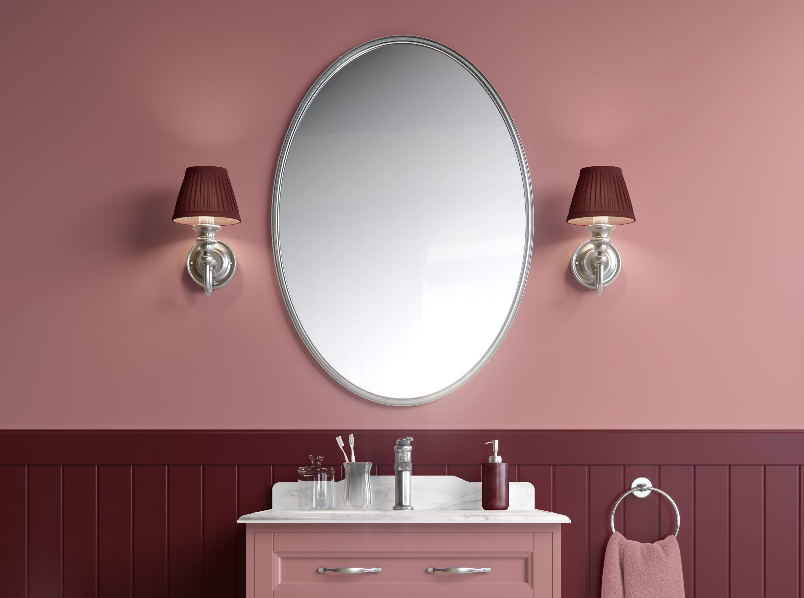 Blush Pink Delight - Pink - Pastel Elegance Peel and Stick Wallpaper
