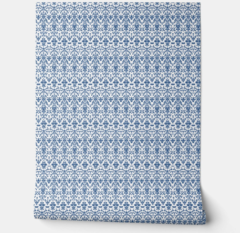 Royal Heirloom Mini - Blue, White - Traditional
