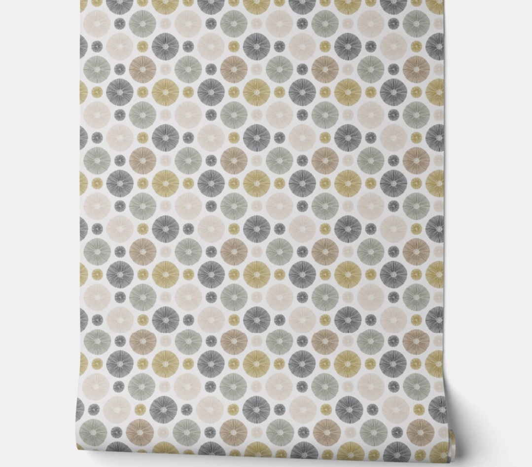Sunburst Radiance Mini - Black, Gold, Ivory - Boho