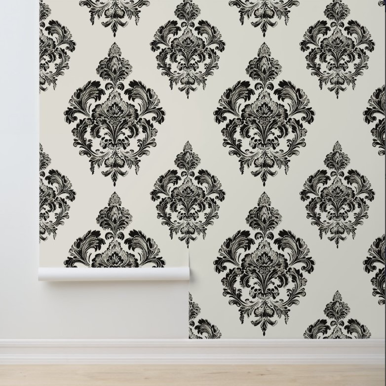 Baroque Grandeur easy removable wallpaper