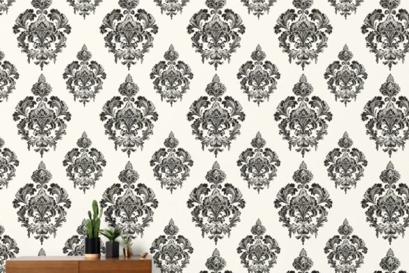 Baroque Grandeur peel & stick wallpaper renter friendly Baroque Grandeur peel & stick wallpaper renter friendly