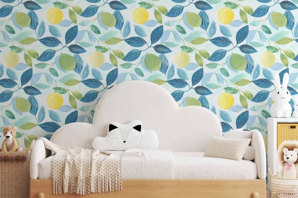 Nursery-1-Lemon-Grove-Bliss peel and stick wallpaper nursery Nursery-1-Lemon-Grove-Bliss peel and stick wallpaper nursery