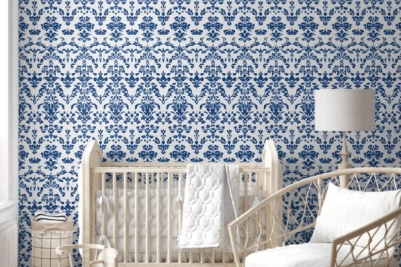Nursery Peel & stick wallpaper Royal Heirloom Nursery Peel & stick wallpaper Royal Heirloom