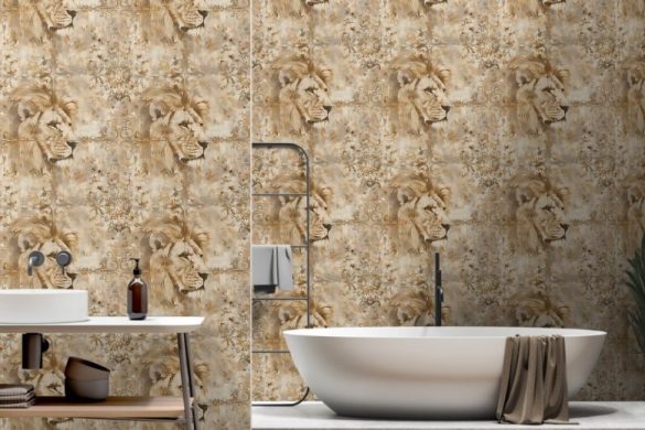 Peel and Stick Wallpaper bathroom ideas Regal Lion Essence Peel and Stick Wallpaper bathroom ideas Regal Lion Essence