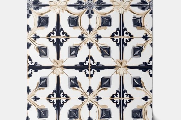 Regal Diamond Tiles removable wallpaper