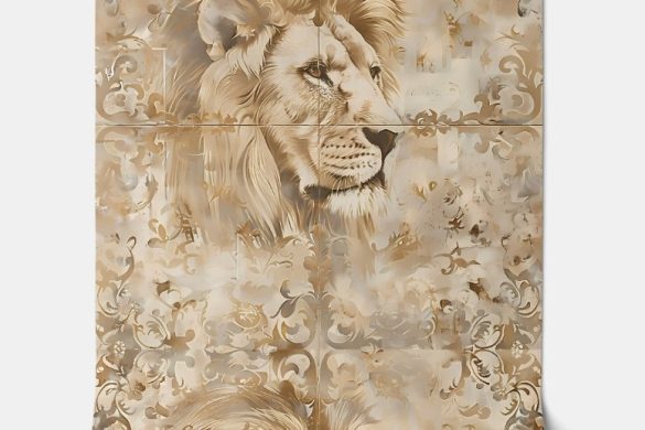 Regal Lion Essence the best removable wallpaper