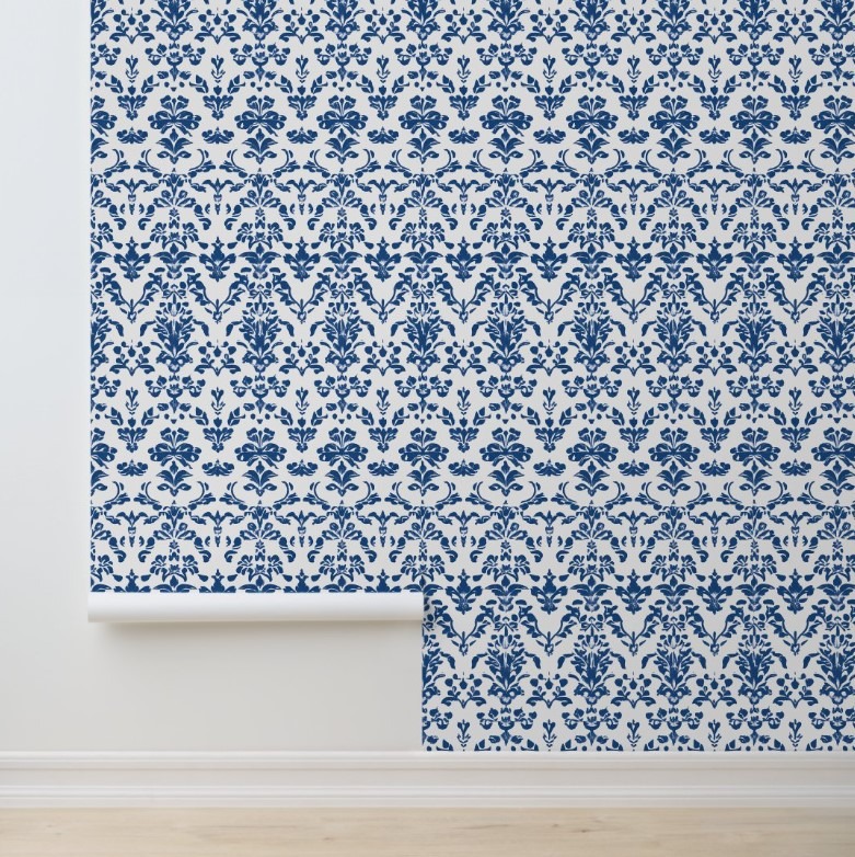Royal Heirloom peel & stick wallpaper design