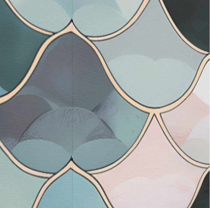 Elegant Mosaic Pattern Peel and Stick Wallpaper 