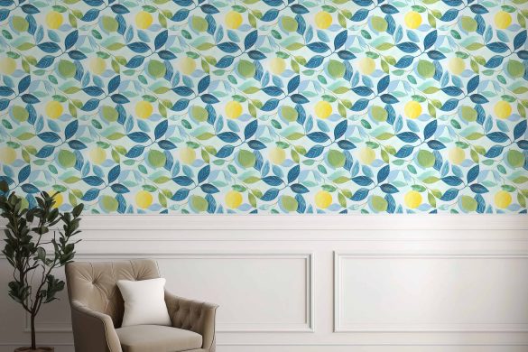 easy removable wallpaper Lemon Grove Bliss easy removable wallpaper Lemon Grove Bliss