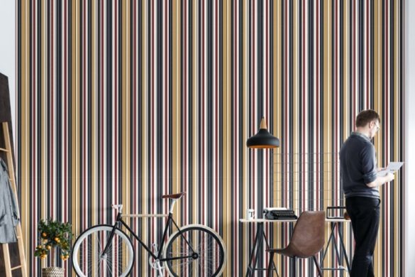 peel and stick wallpaper living room Retro Revival Stripes peel and stick wallpaper living room Retro Revival Stripes
