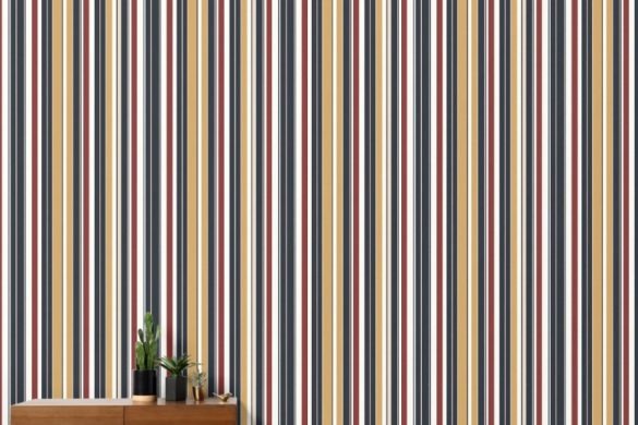 removable wallpaper for renters Retro Revival Stripes removable wallpaper for renters Retro Revival Stripes