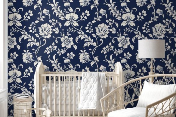 Midnight Garden- kids peel and stick wallpaper Midnight Garden- kids peel and stick wallpaper