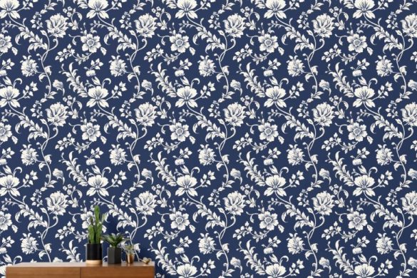 Midnight Garden- peel and stick wallpaper designs Midnight Garden- peel and stick wallpaper designs