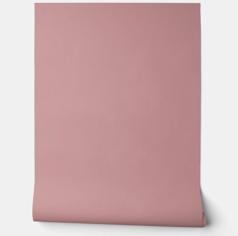 Blush Pink Delight - Pink - Pastel Elegance Peel and Stick Wallpaper;