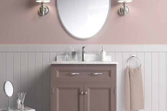 Blush Whisper-peelable wallpaper for bathroom Blush Whisper-peelable wallpaper for bathroom