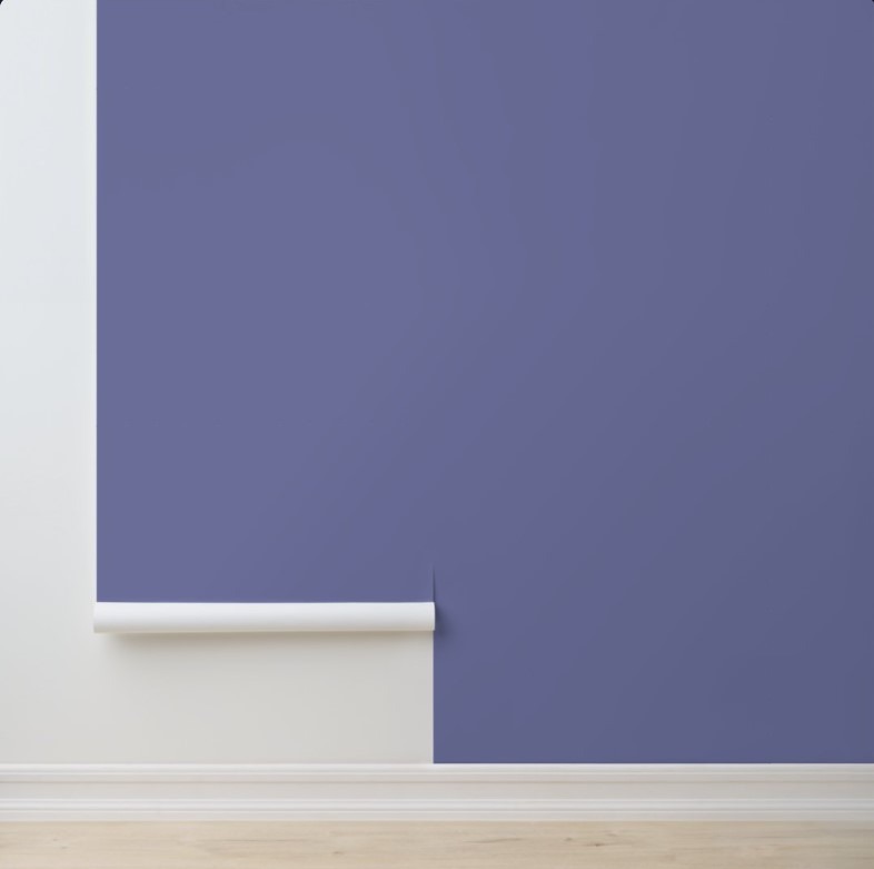 Calm Periwinkle-best peel and stick wallpaper