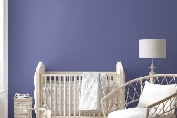 Calm Periwinkle-kids peel and stick wallpaper Calm Periwinkle-kids peel and stick wallpaper