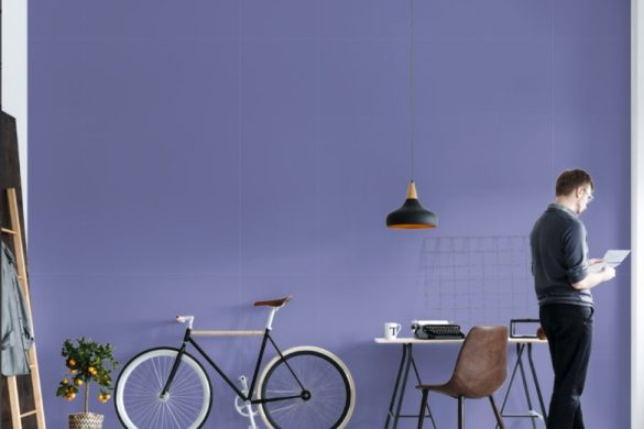 Calm Periwinkle- peel and stick wallpaper living room Calm Periwinkle- peel and stick wallpaper living room