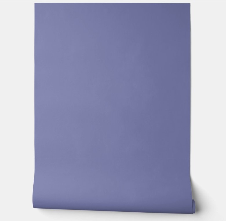 Calm Periwinkle-removable wallpaper