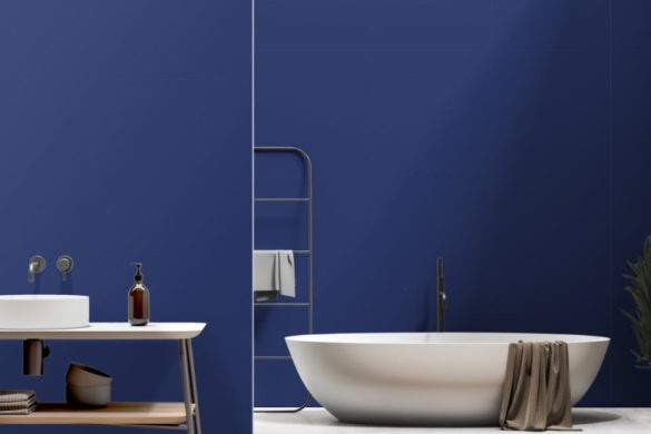 Classic Indigo Depths-best peel & stick wallpaperfor bathroom Classic Indigo Depths-best peel & stick wallpaperfor bathroom