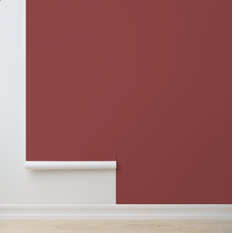 Dark Dusty Rose-peelable wallpaper ideas