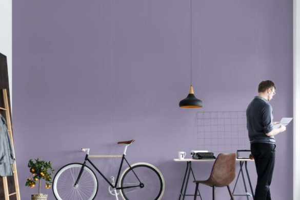 Light Periwinkle Serenity – Periwinkle – Pastel Chic Peel and Stick Wallpaper;