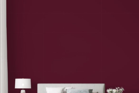 Rich Burgundy peel & stick wallpaper for bedroom Rich Burgundy peel & stick wallpaper for bedroom