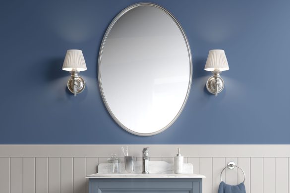 bathroom-Serene Horizon-removable wallpaper bathroom-Serene Horizon-removable wallpaper