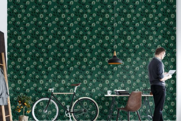 Elegant Daisy Meadow floral peelable wallpaper ideas Elegant Daisy Meadow floral peelable wallpaper ideas