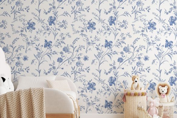 French Floral Charm-peel and stick wallpaper ideas;