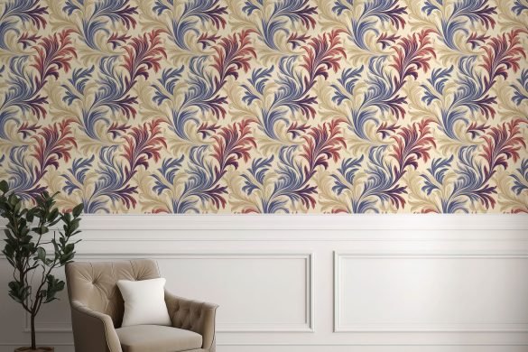 Hall-Regal-Flourish-Elegance-removable wallpaper Hall-Regal-Flourish-Elegance-removable wallpaper