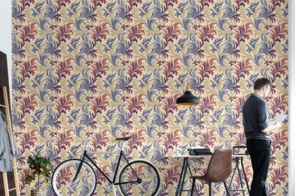 Regal Flourish Elegance-best removable wallpaper-living room Regal Flourish Elegance-best removable wallpaper-living room