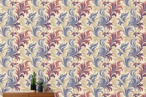 Regal Flourish Elegance vintage peel and stick wallpaper Regal Flourish Elegance vintage peel and stick wallpaper